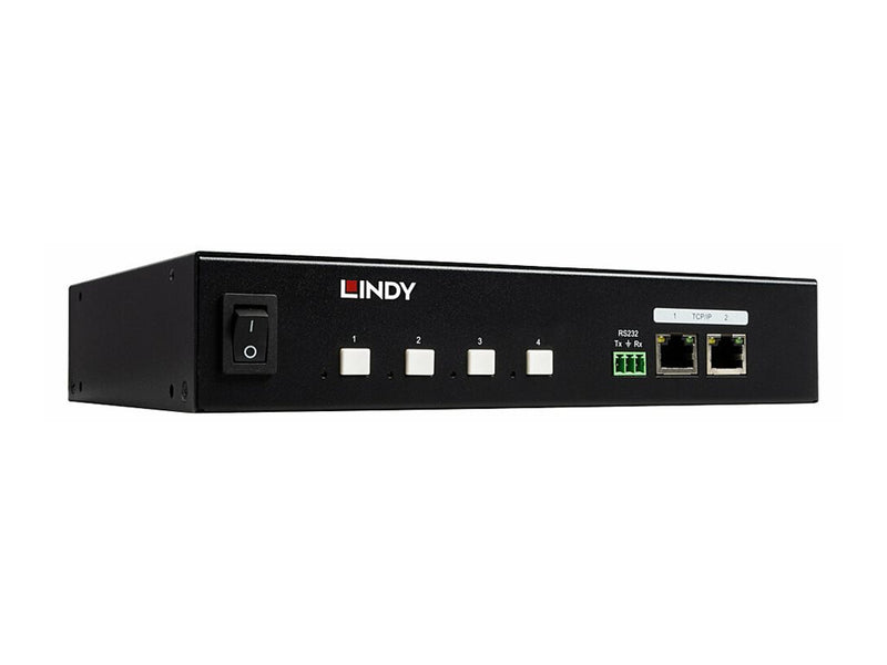 Lindy IPower Switch – 4-fach Stromverteiler für effizientes Energiemanagement