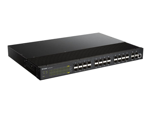 D-Link 28-Port Switch – Gigabit & 10G für schnelles Netzwerk