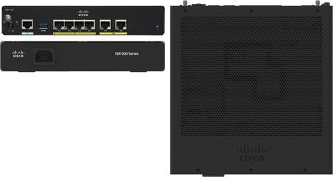 Cisco Router – 4-Port-Switch, sichere Verbindung