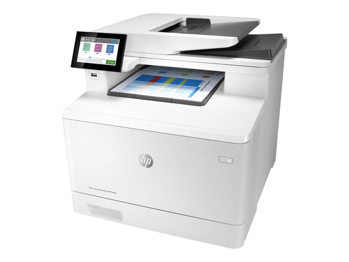 HP LaserJet Multifunktionsdrucker – Farbdruck, Touchscreen