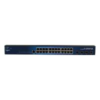 Allnet Netzwerk-Switch – 24 Anschlüsse, geräuschloser Betrieb