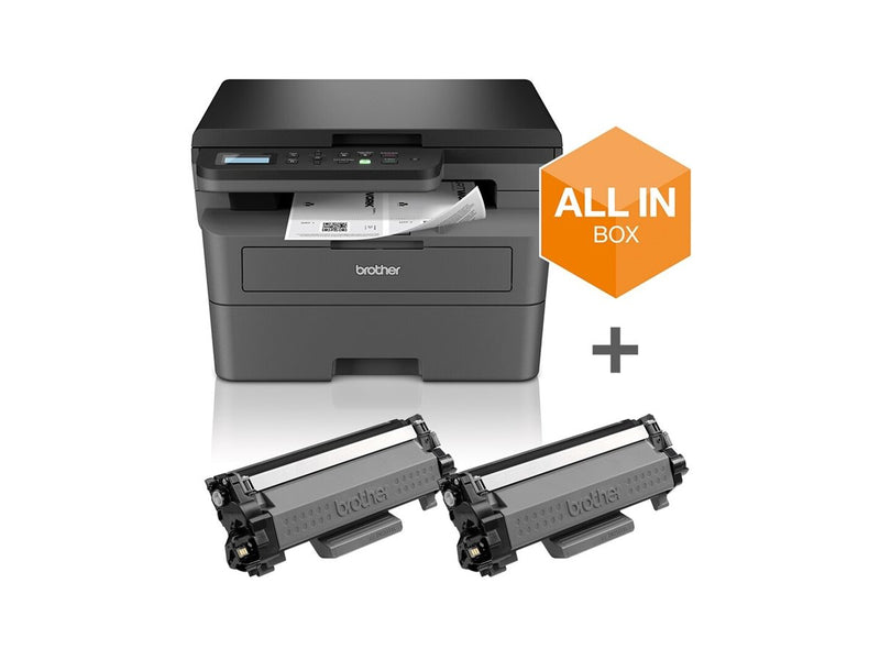 Brother Multifunktionsdrucker – Laser, WLAN, Duplexdruck