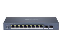 Hikvision Netzwerk-Switch – 8 PoE+ Anschlüsse, Gigabit Ethernet