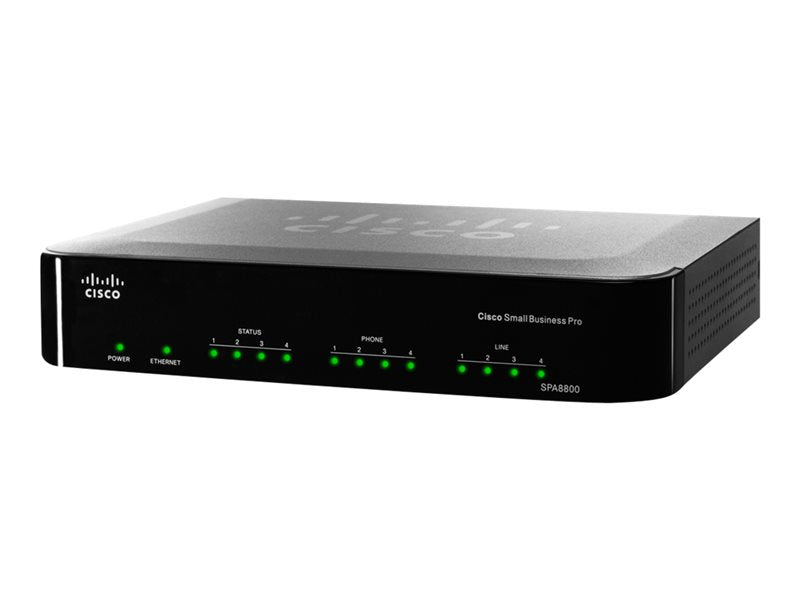 Cisco VoIP-Gateway – 4 Telefon- und 4 Netzanschlüsse