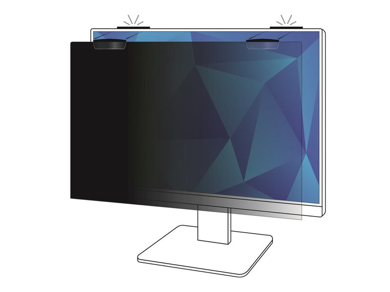 3M Blickschutzfilter – Magnetisch, für 23" Bildschirme
