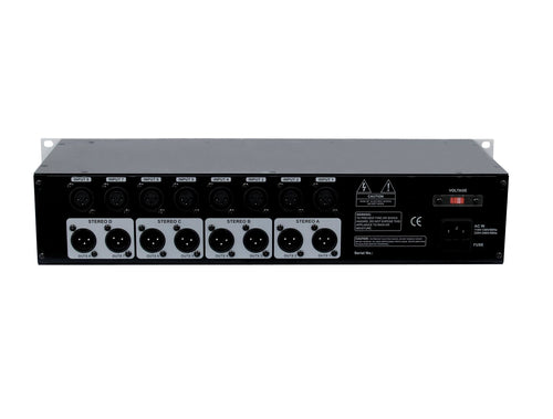 OMNITRONIC 19" Mischpult – 16 Kanäle, vielseitige Audio-Steuerung