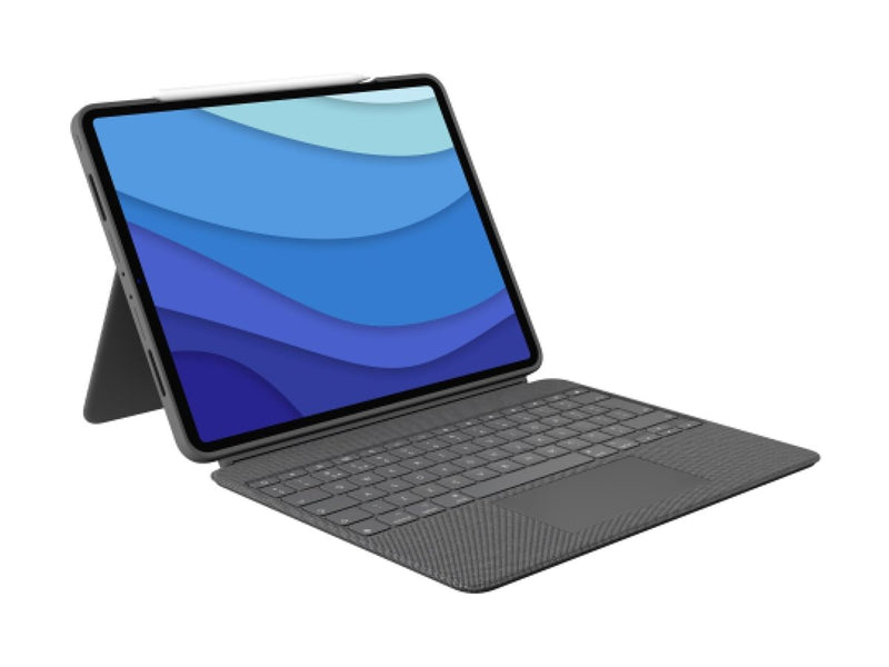 Logitech Combo Touch – Tastaturhülle mit Trackpad für iPad Pro