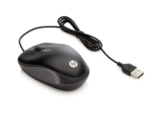 HP Reisemaus – Beidhändig, kompakt und USB-kabelgebunden