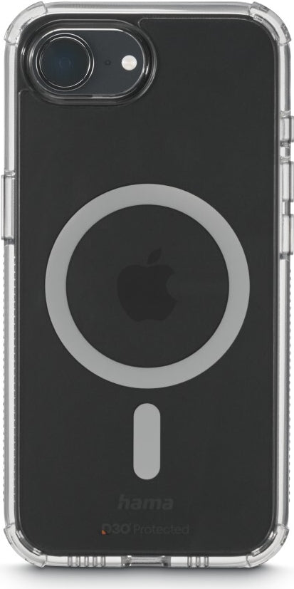 HAMA Handyhülle für iPhone 16e – MagSafe-kompatibel, durchsichtig