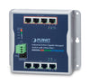 Planet Technology 8-Port Switch – Wandmontage, PoE+ Unterstützung