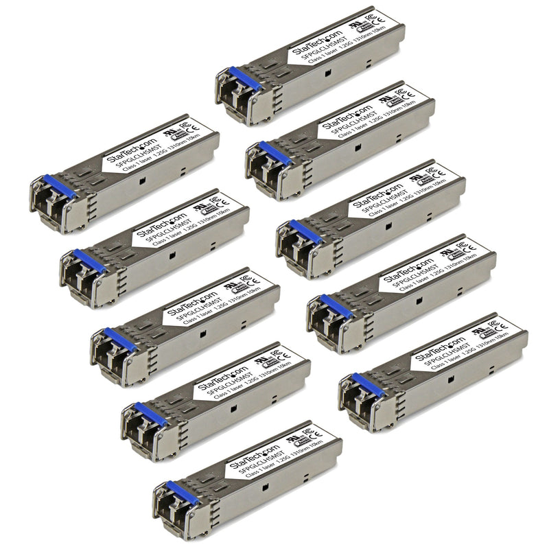 StarTech Gigabit SFP Modul – Kompatibel mit Cisco, bis 10 km Reichweite