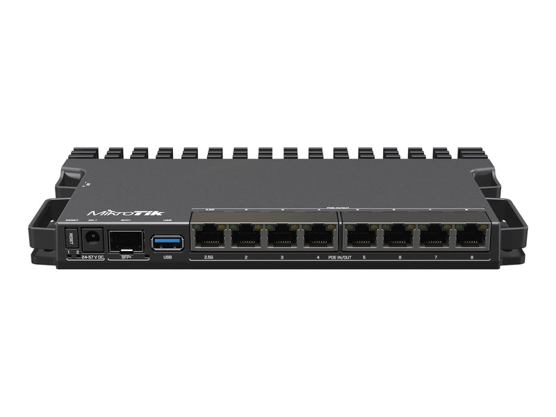 MikroTik Router – 8-Port-Switch, PoE-Unterstützung