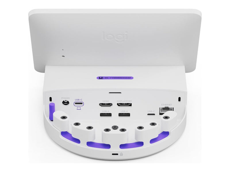 Logitech Dockingstation mit Display – Einfache Schreibtischbuchung