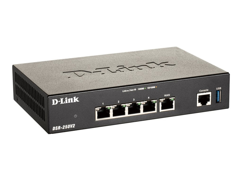 D-Link Router mit 4-Port-Switch – Schnelles Kabelnetzwerk