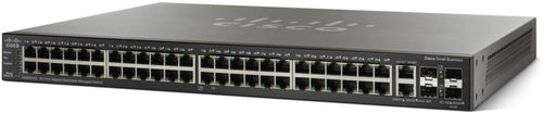 Cisco 52-Port Managed Switch – Gigabit, PoE+, stapelbar