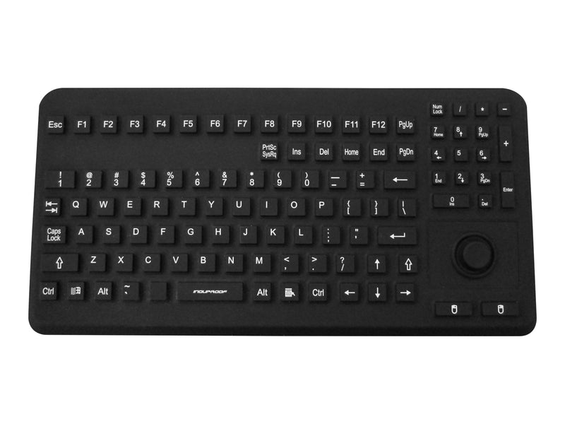 GETT Silikon-Tastatur – Wasserdicht, desinfizierbar