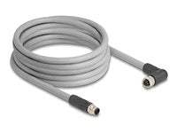 Delock M12 Kabel – 5m, robust und flexibel