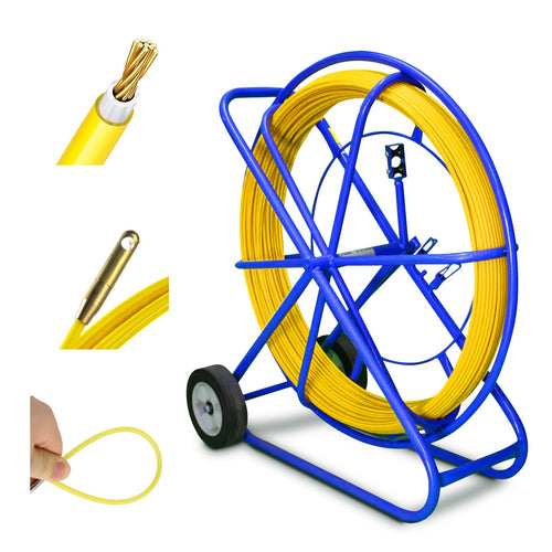 Extralink Kabelziehstab – 100 m, robustes Glasfaser