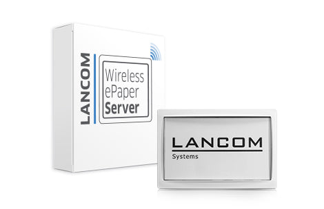 LANCOM Wireless ePaper Server – Zentrale Verwaltung für Displays