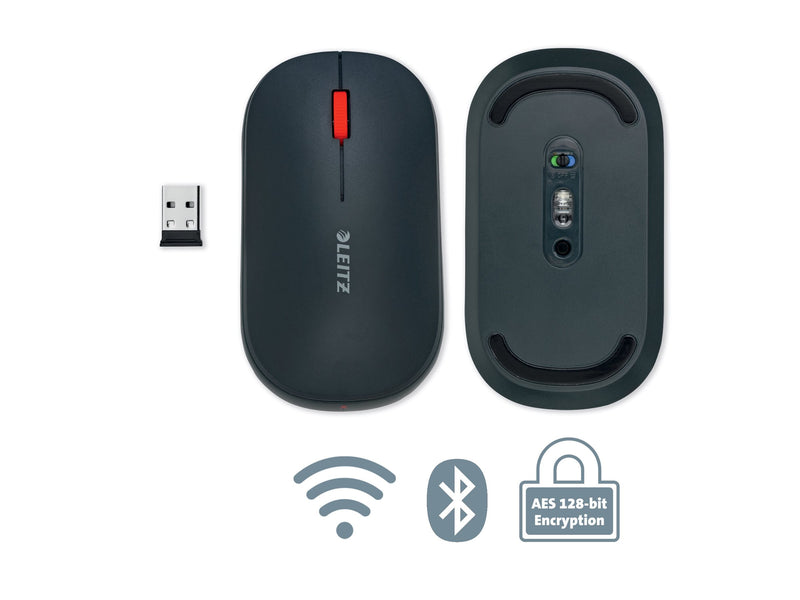 LEITZ Cosy SureTrack Maus – Kabellos, für Rechts- und Linkshänder