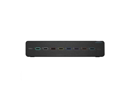 Belkin KVM-/Audio-Switch – 8 Anschlüsse, 4K-Unterstützung