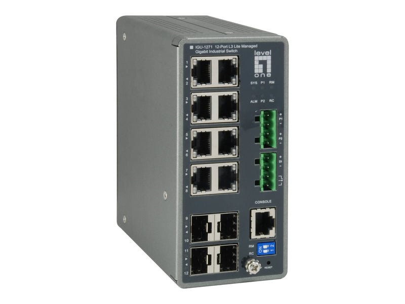 LevelOne 12-Port Gigabit Switch – Für stabile Netzwerke im Büro