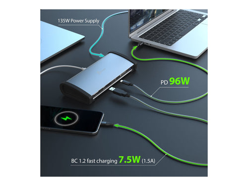 J5 CREATE Dockingstation – 8K-Display, Thunderbolt 4