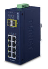 Planet Technology 8-Port Ethernet Switch – Gigabit-Geschwindigkeit, SFP-Anschlüsse