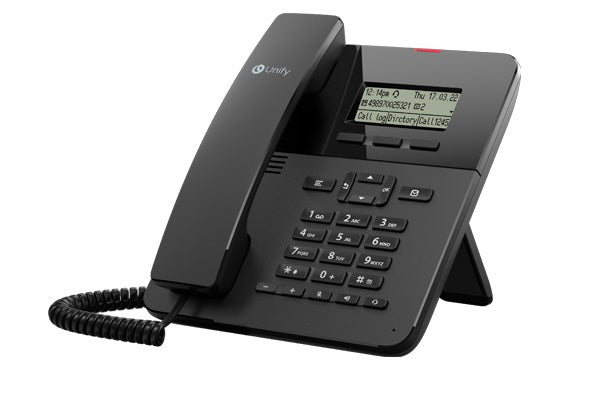 Mitel OpenScape Tischtelefon – VoIP, 3-zeiliges Display