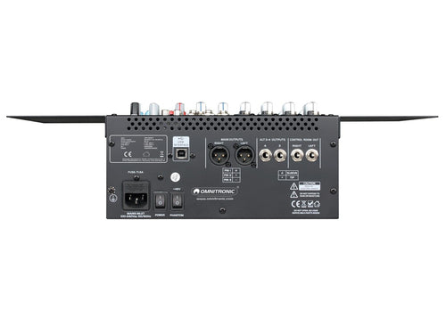 OMNITRONIC Mischpult – 8 Kanäle, USB-Anschluss