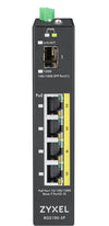 Zyxel 5-Port Switch – Robustes Design, PoE+ Unterstützung