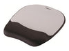 Fellowes Mauspad mit Handgelenkauflage – Memory Foam, rutschfest