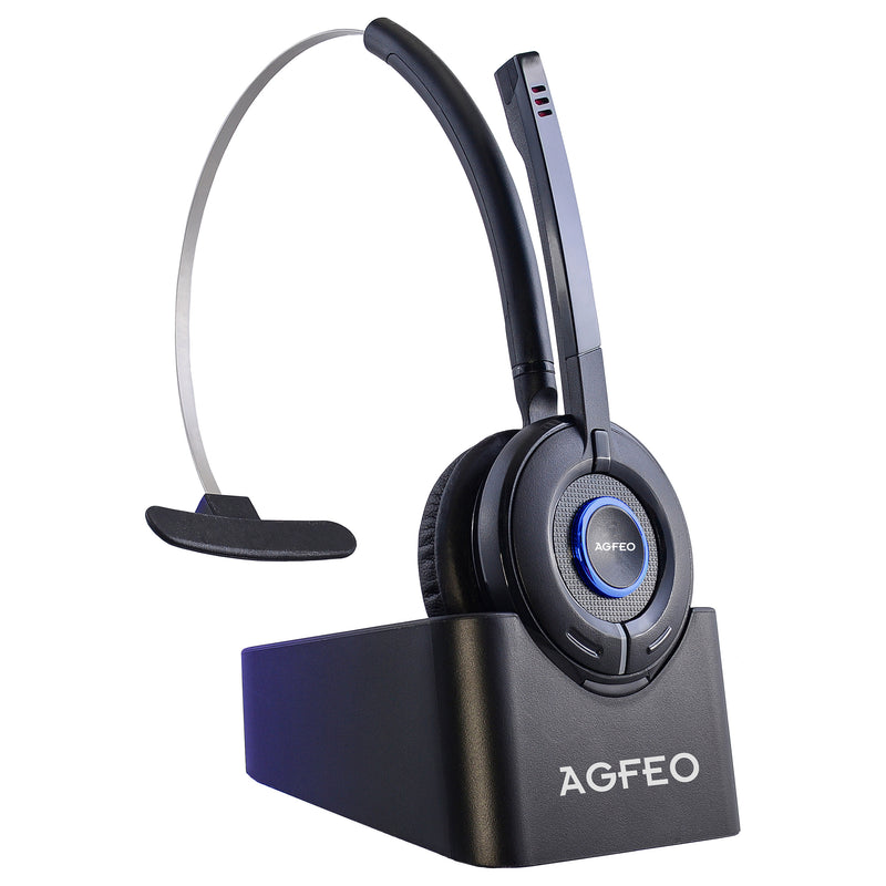 Agfeo DECT Headset IP – Kabellos, mit Geräuschunterdrückung