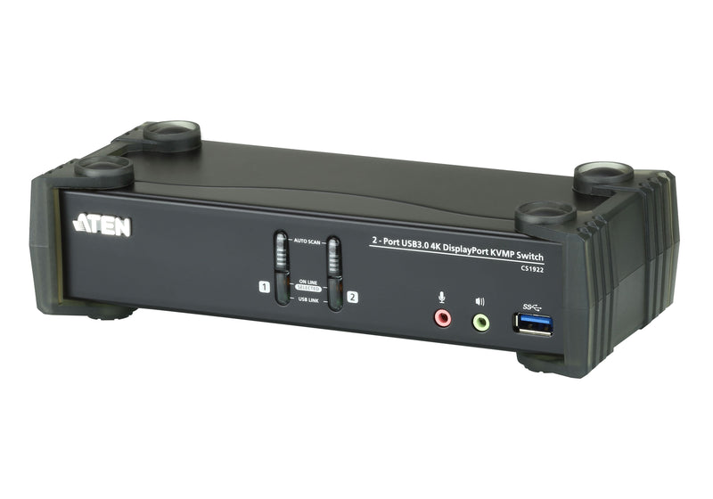 ATEN KVMP Switch – 4K-Display, USB 3.1 Hub