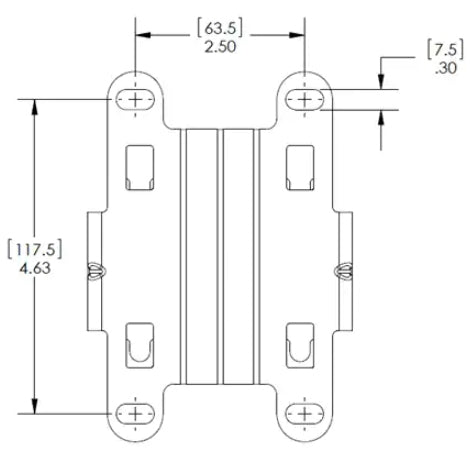Cisco Montageset für Access-Points – einfache Pfostenmontage
