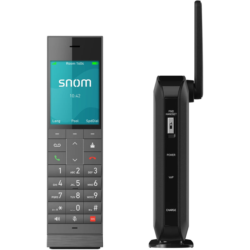 Snom IP-DECT-Bundle – Telefon und Basistation für einfache Kommunikation