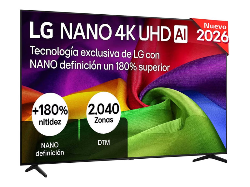 LG 85" Smart-TV – 4K UHD, Großes Display