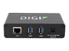 DIGI USB-Hub – 2 USB-Anschlüsse, Netzwerkfähig