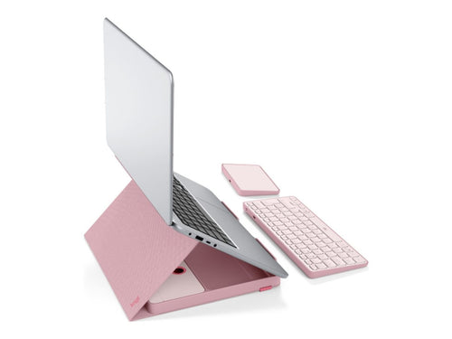 Logitech Casa Pop-Up Desk – Kabelloses Set mit Tastatur und Touchpad