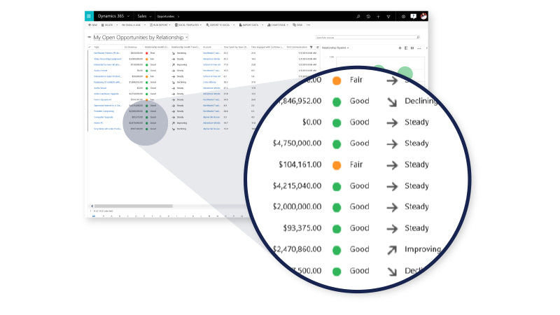 Microsoft Dynamics 365 Sales Lizenz – Effiziente Datenverwaltung