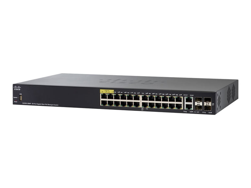 Cisco 28-Port Gigabit Switch – PoE+ für effizientes Netzwerk