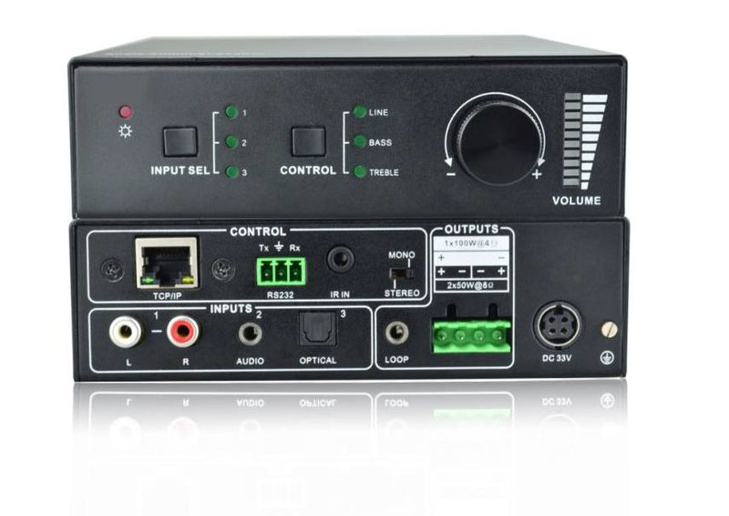 EET Stereo-Verstärker – 2x50W für klaren Sound