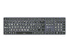 LOGIC-KEYBOARD Kabellose Tastatur – Große Tasten, Hintergrundbeleuchtung