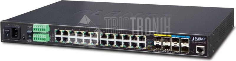 Planet Technology Netzwerk-Switch – 28 Anschlüsse, Rack-montierbar