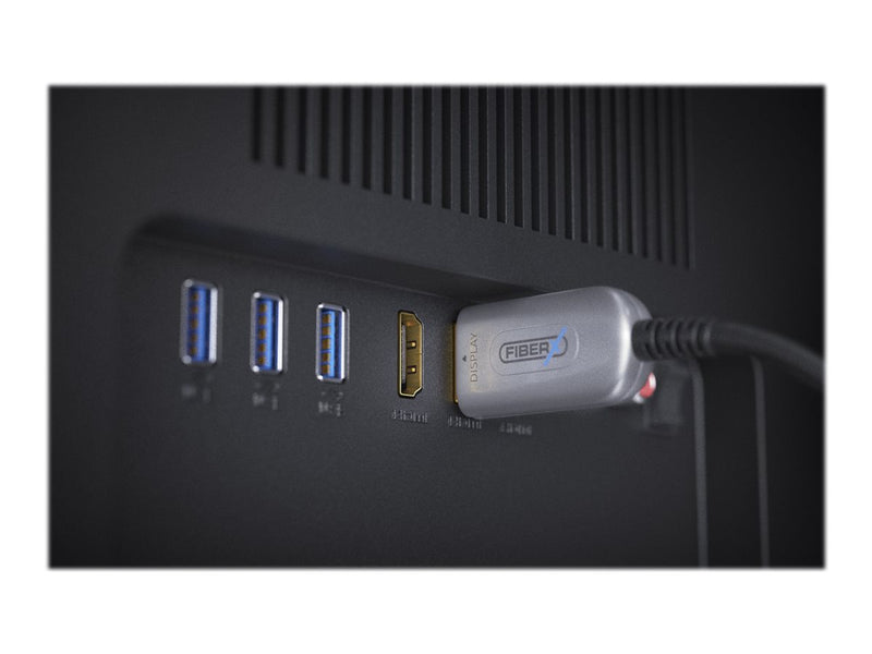 Purelink HDMI 4K Extender-Kabel – 30m Glasfaser für lange Distanzen