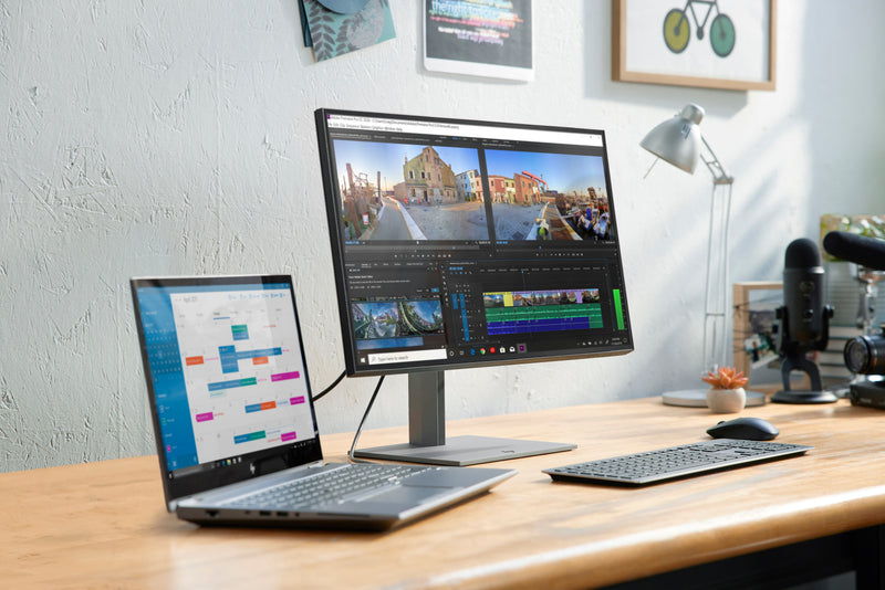 HP LED-Monitor – 25" QHD, HDR, USB-C-Anschluss