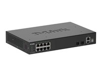 D-Link 10-Port Gigabit Switch – Smart Management, stapelbar