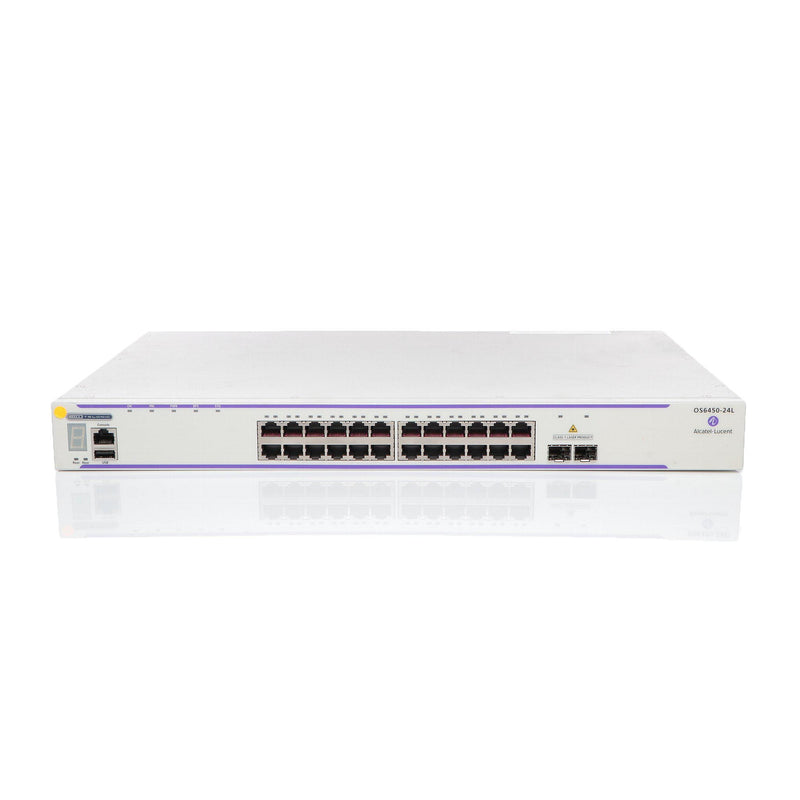 Alcatel Netzwerk-Switch – 24 Ports, schnelles Ethernet