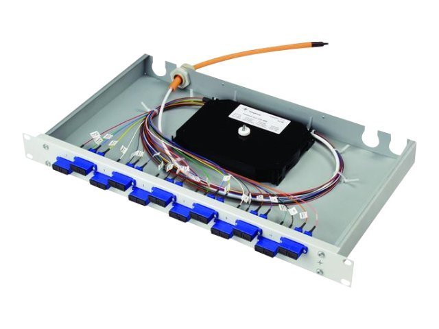 Telegärtner Glasfaser-Patchpanel – 6 Ports für schnelle Netzwerke