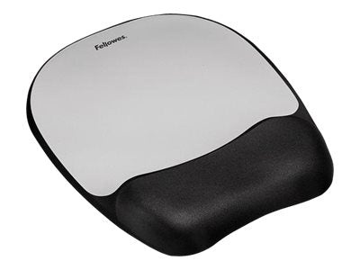 Fellowes Mauspad mit Handgelenkauflage – Memory Foam, rutschfest